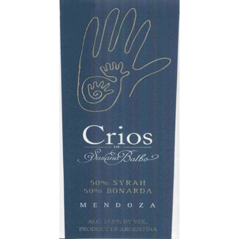 Crios de Susana Balbo Syrah-Bonarda 2005 Front Label