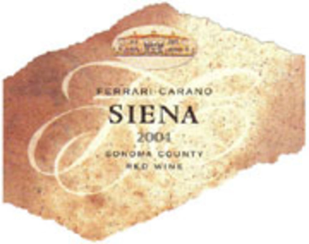 Ferrari-Carano Siena 2004 Front Label