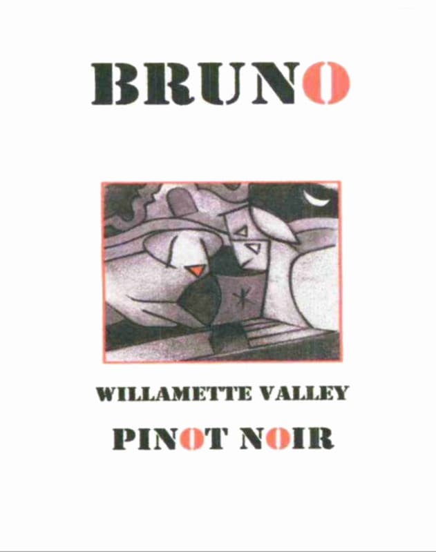 Evesham Wood Il Bruno Pinot Noir 2008 Front Label