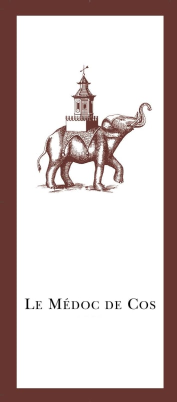 Chateau Cos d'Estournel Le Medoc De Cos 2010 Front Label