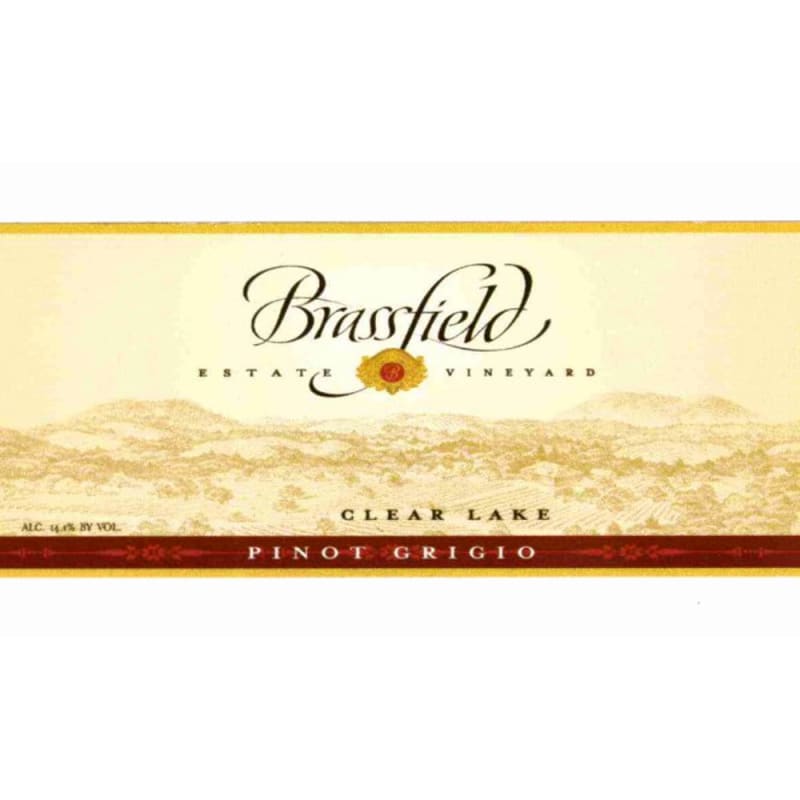 Brassfield Pinot Grigio 2005 Front Label
