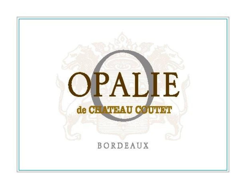 Chateau Coutet Opalie de Chateau Coutet Blanc 2012 Front Label
