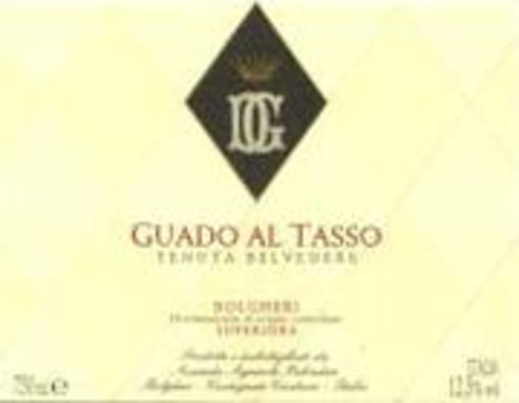 Tenuta Guado al Tasso 1996 Front Label