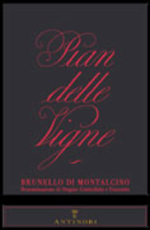 Marchesi Antinori Pian Delle Vigne Brunello di Montalcino 2004 Front Label