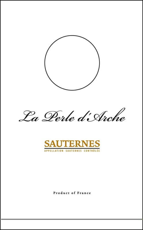 Chateau d'Arche La Perle d'Arche 2013 Front Label