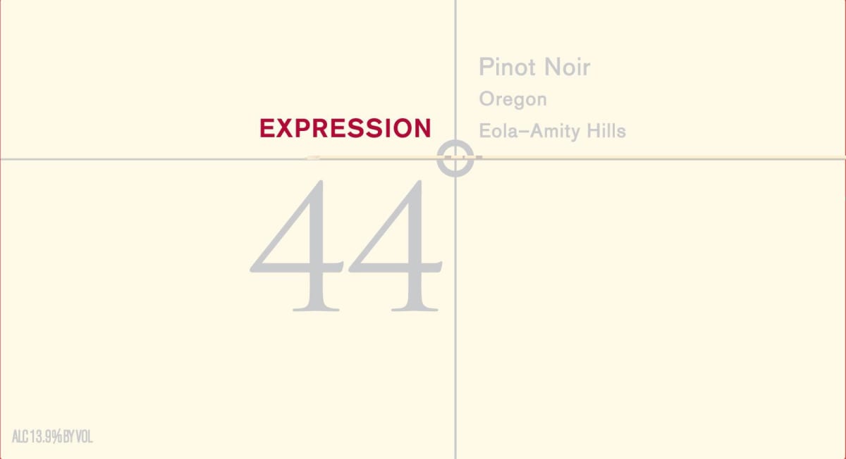 Expression 44 Pinot Noir 2011 Front Label