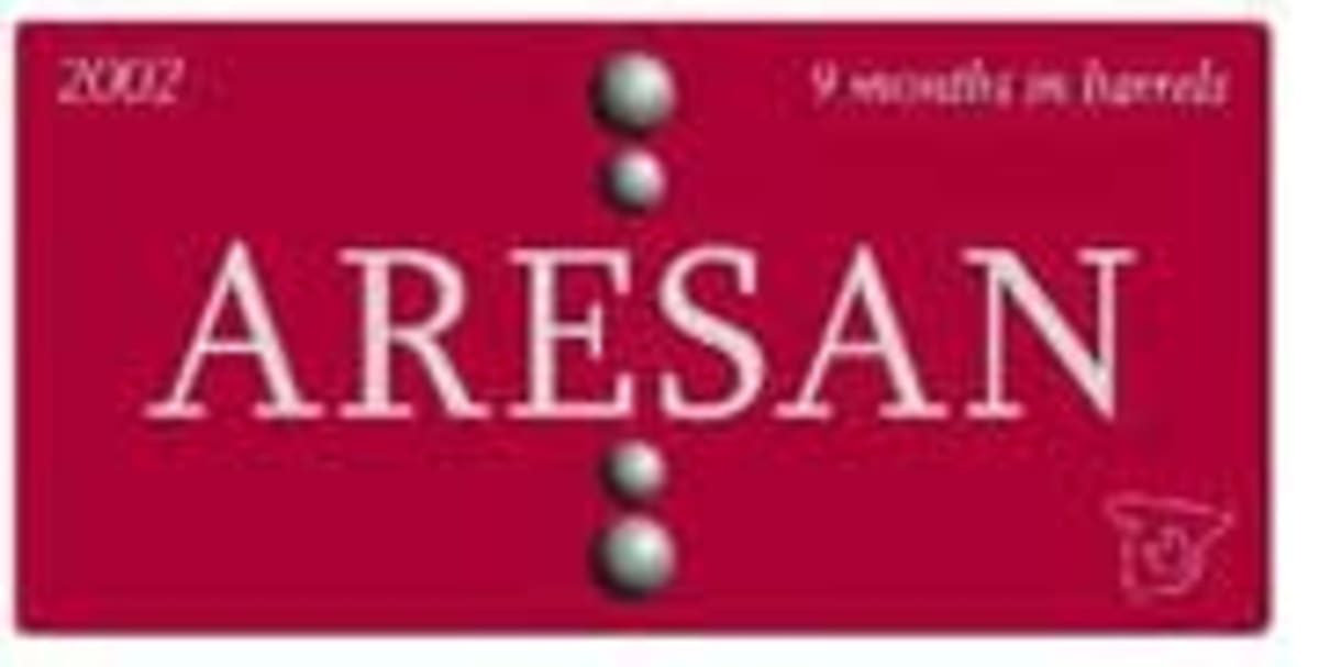Aresan 2002 Front Label