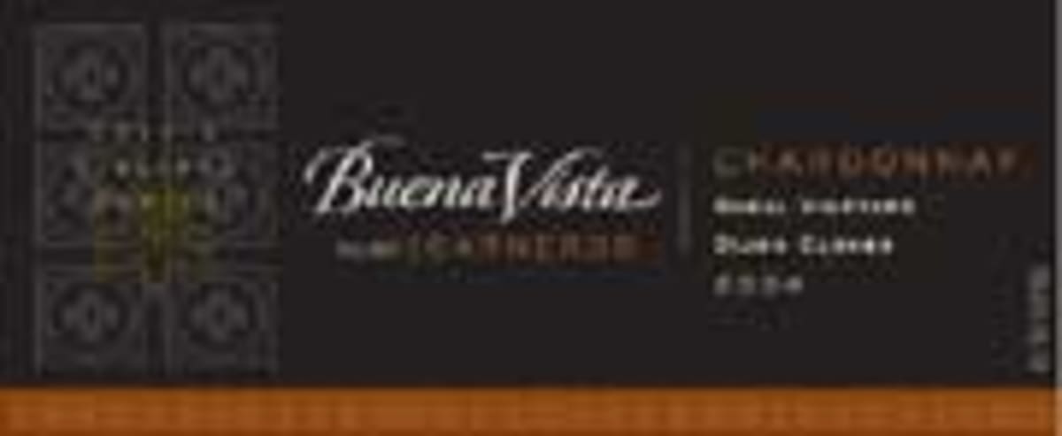 Buena Vista EVS Chardonnay Ramal Vineyard Dijon Clones 2004 Front Label