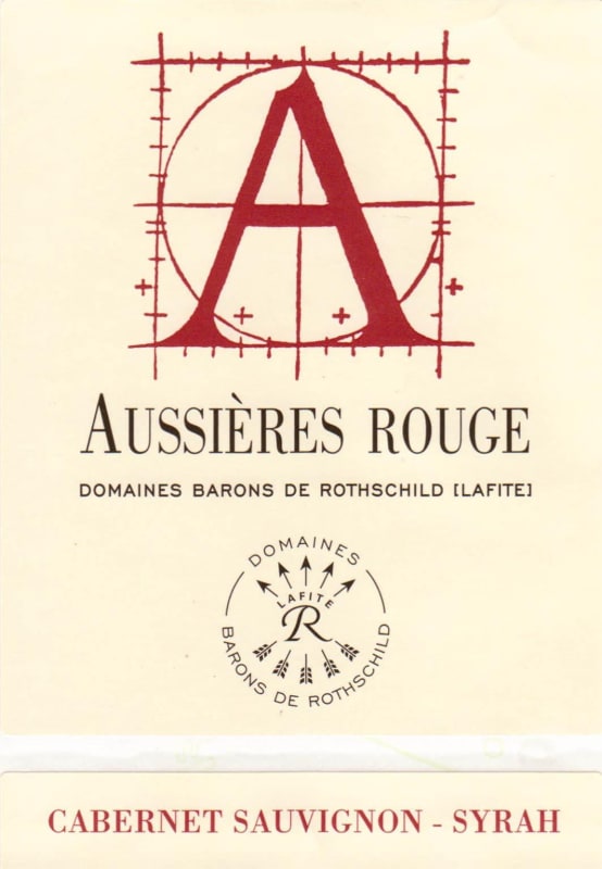 Domaines Barons de Rothschild Aussieres Rouge 2013 Front Label