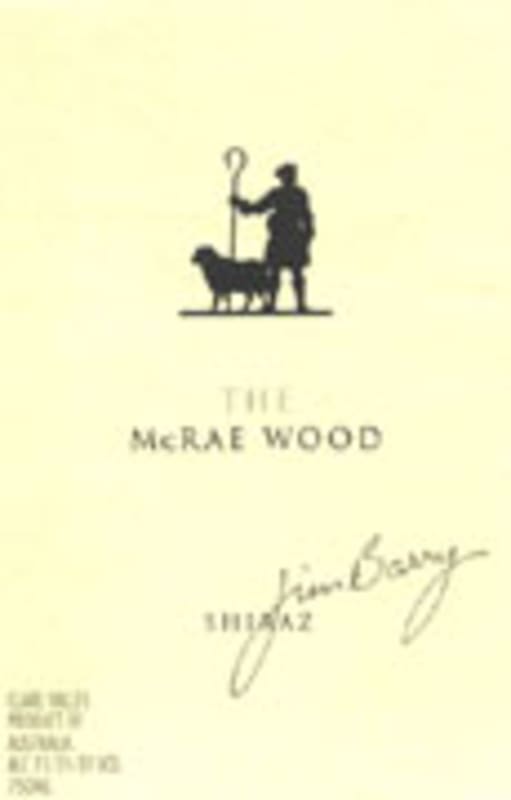 Jim Barry The McRae Wood Shiraz 2003 Front Label