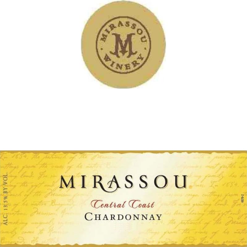 Mirassou Chardonnay 2005 Front Label