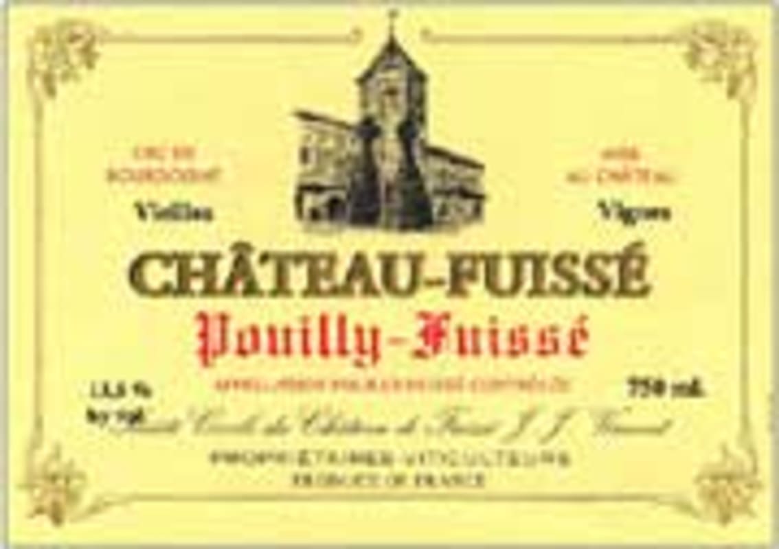 Chateau Fuisse Pouilly-Fuisse Vieilles Vignes 2004 Front Label