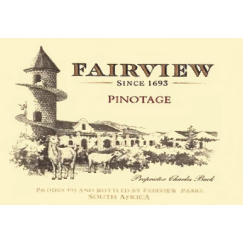 Fairview Pinotage 2006 Front Label