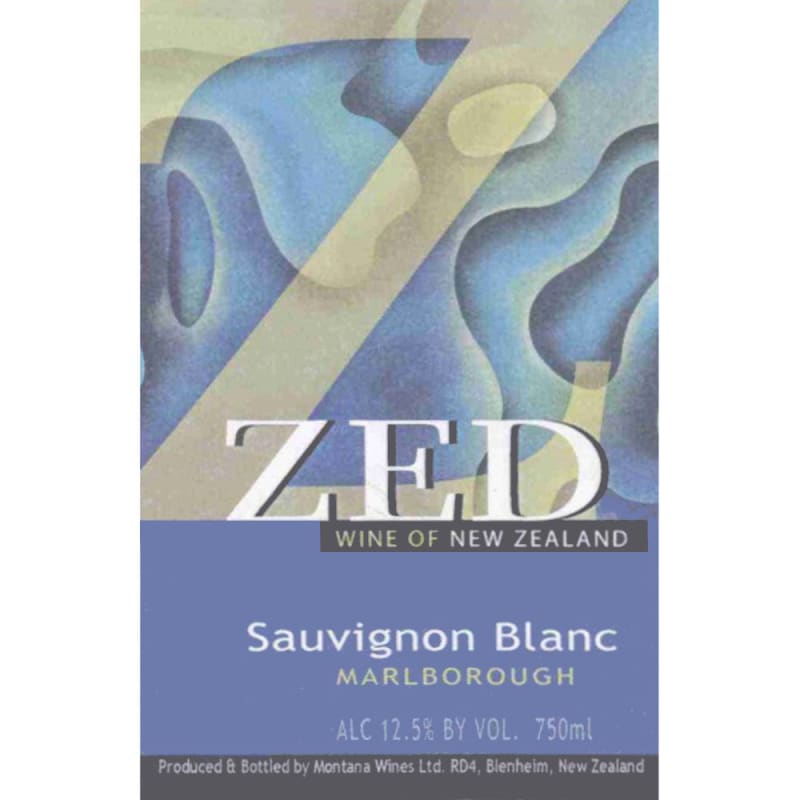 Zed Sauvignon Blanc 2005 Front Label