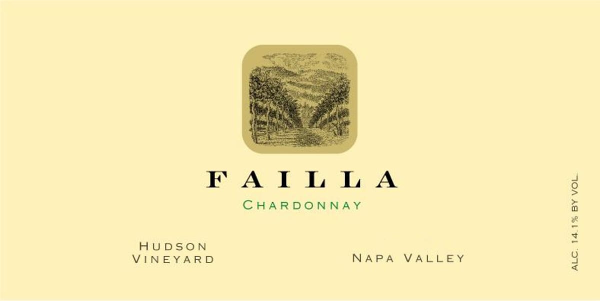 Failla Hudson Vineyard Chardonnay 2011 Front Label