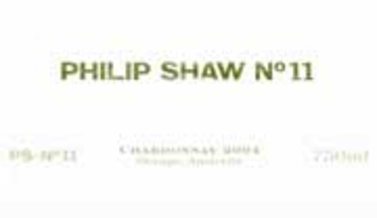 Philip Shaw No.11 2004 Chardonnay 2004 Front Label