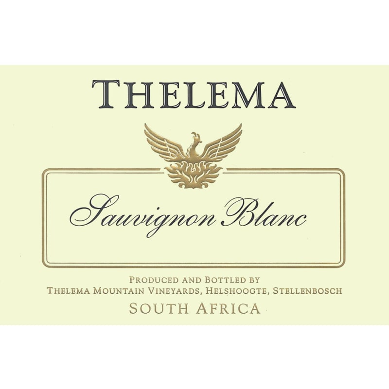 Thelema Stellenbosch Sauvignon Blanc 2006 Front Label