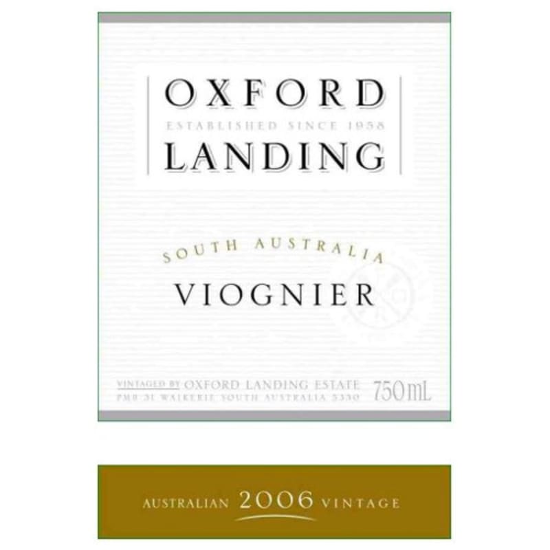 Oxford Landing Viognier 2006 Front Label
