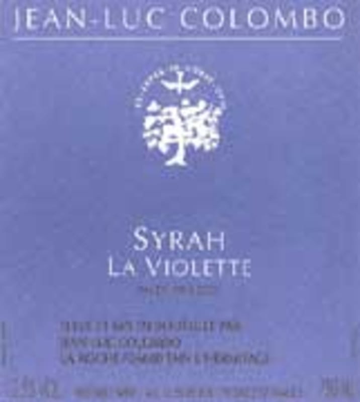 Jean-Luc Colombo La Violette Syrah 2005 Front Label