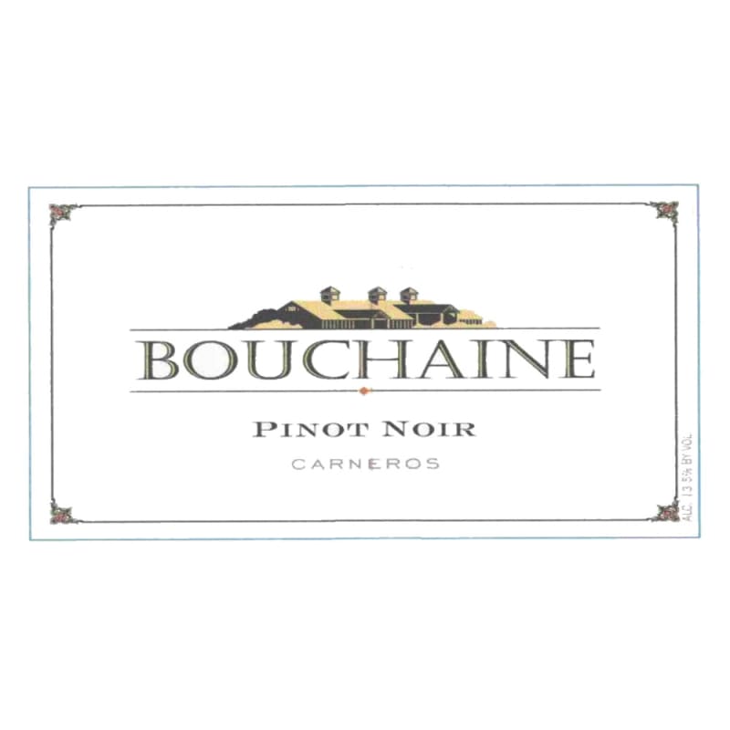 Bouchaine Pinot Noir 2005 Front Label
