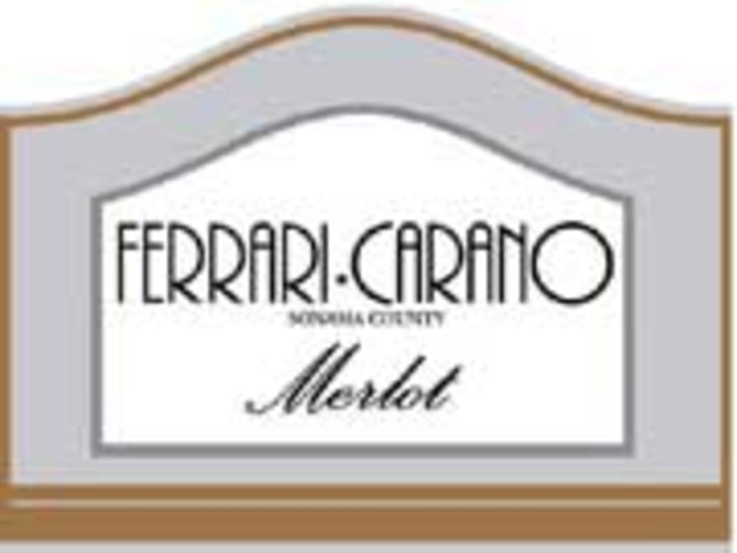 Ferrari-Carano Merlot 2004 Front Label