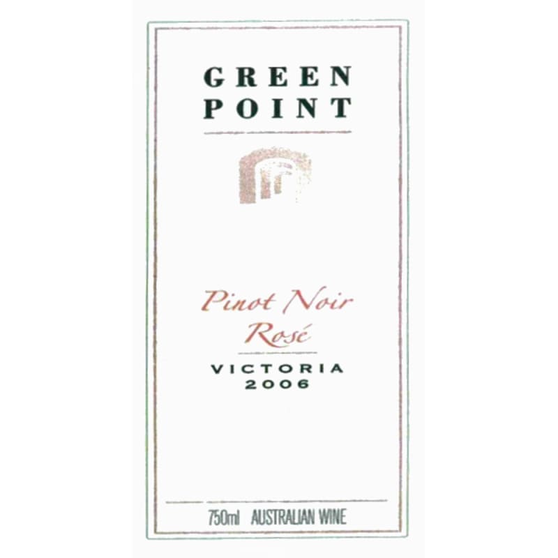 Green Point Pinot Noir Rose 2006 Front Label