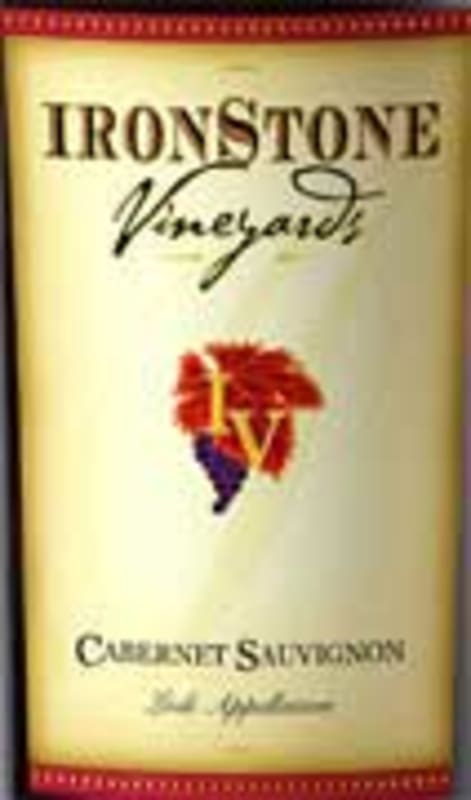 Ironstone Cabernet Sauvignon 2004 Front Label