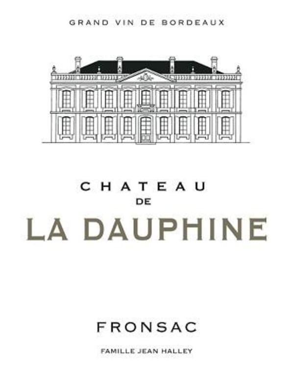 Chateau La Dauphine 2013 Front Label