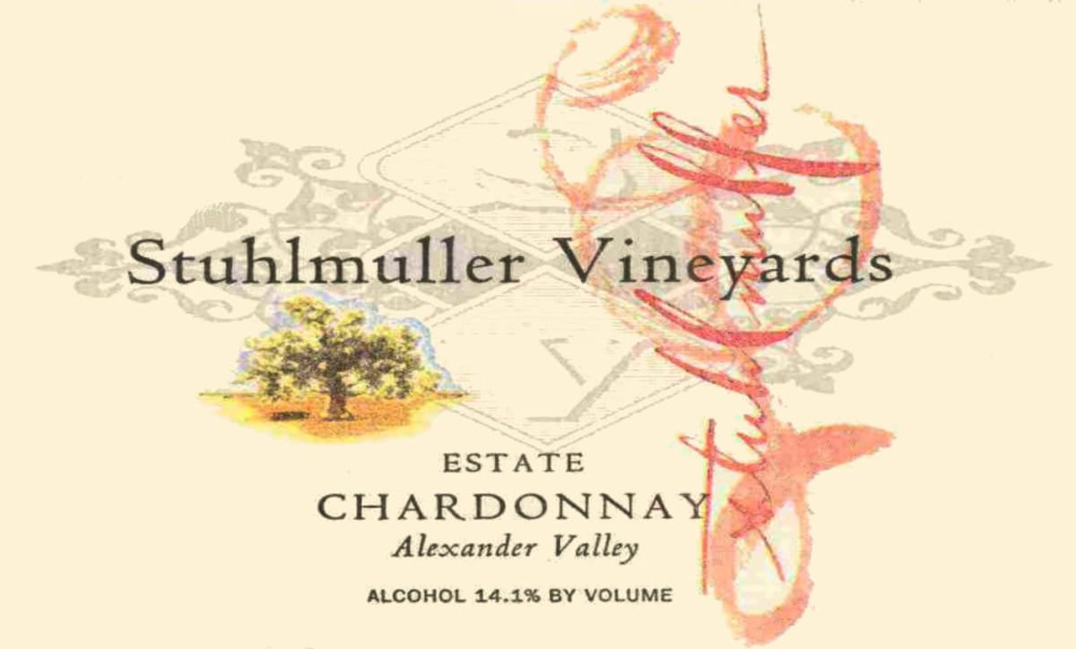 Stuhlmuller Vineyards Alexander Valley Estate Chardonnay 2005 Front Label