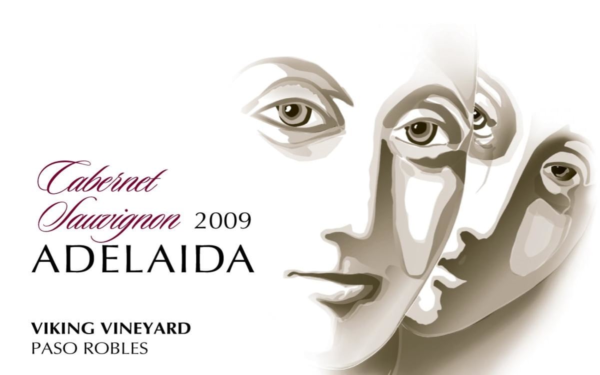 Adelaida Viking Estate Vineyard Cabernet Sauvignon 2009 Front Label