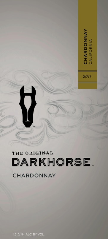 Dark Horse Chardonnay 2011 Front Label