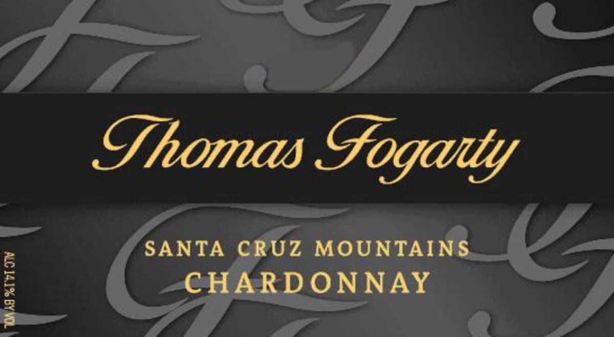 Fogarty Santa Cruz Mountains Chardonnay 2014 Front Label