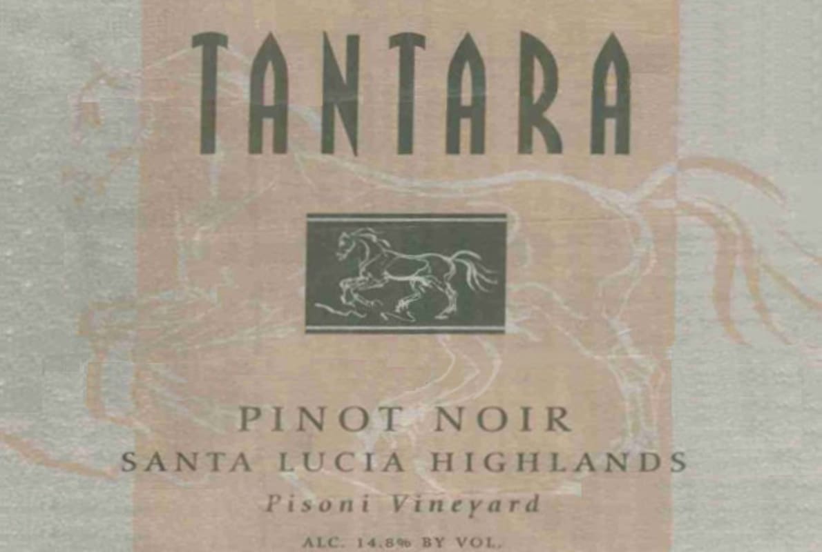 Tantara Pisoni Vineyard Pinot Noir 2004 Front Label