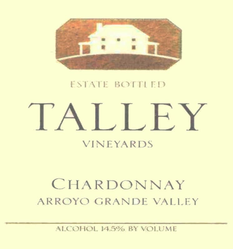 Talley Arroyo Grande Valley Chardonnay 2004 Front Label