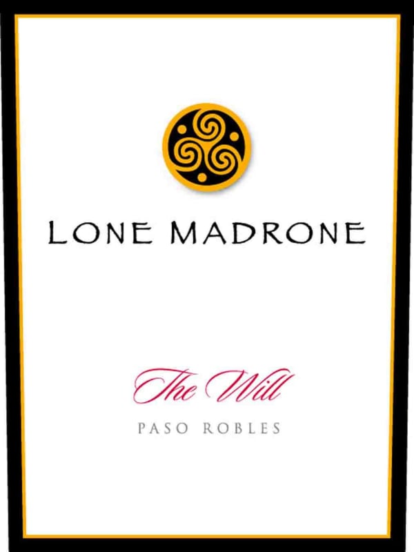 Lone Madrone The Will 2009 Front Label