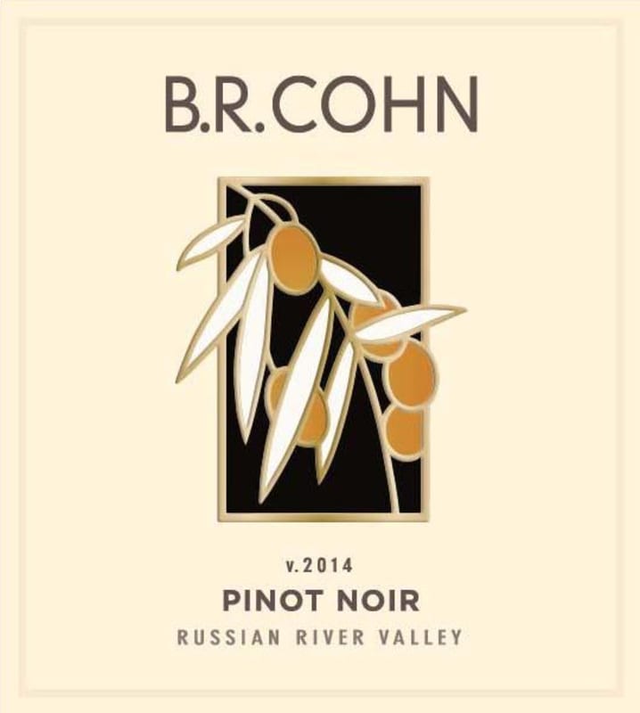B.R. Cohn Russian River Valley Pinot Noir 2014 Front Label