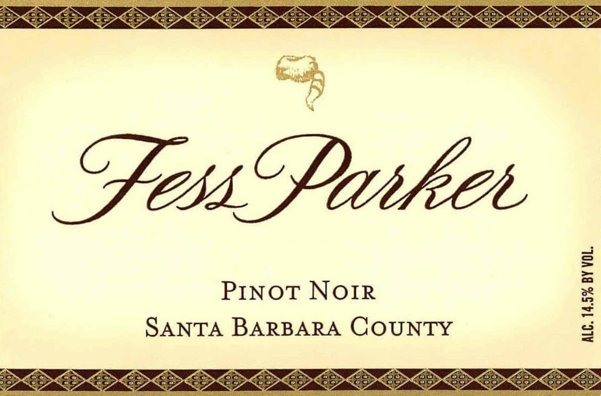 Fess Parker Santa Barbara County Pinot Noir 2013 Front Label