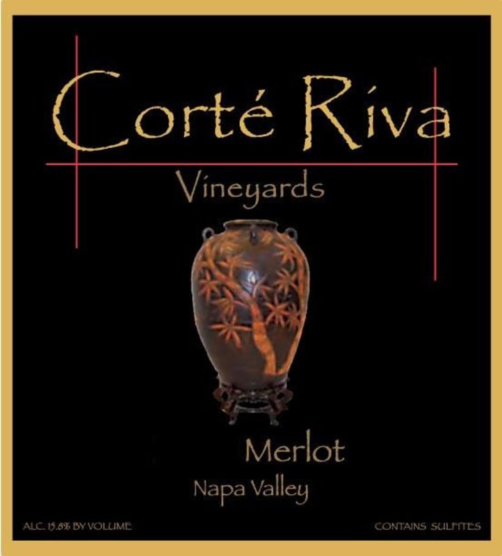 Corte Riva Merlot 2006 Front Label