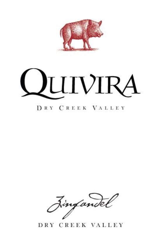 Quivira Dry Creek Valley Zinfandel 2007 Front Label