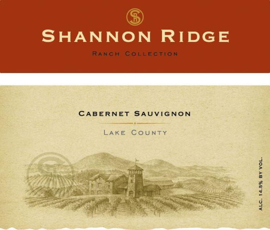 Shannon Ridge Ranch Collection Cabernet Sauvignon 2015 Front Label