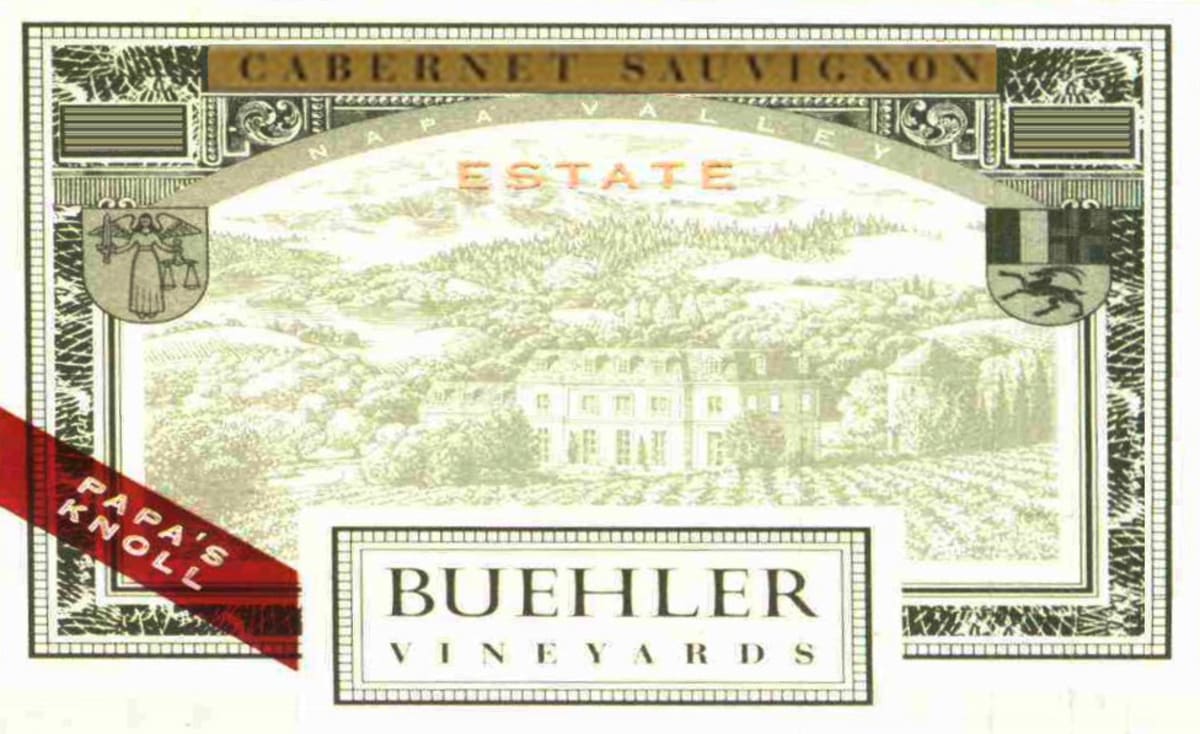 Buehler Papa's Knoll Cabernet Sauvignon 2006 Front Label