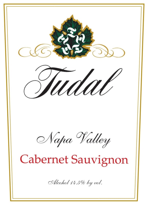 Tudal Winery Cabernet Sauvignon 2012 Front Label