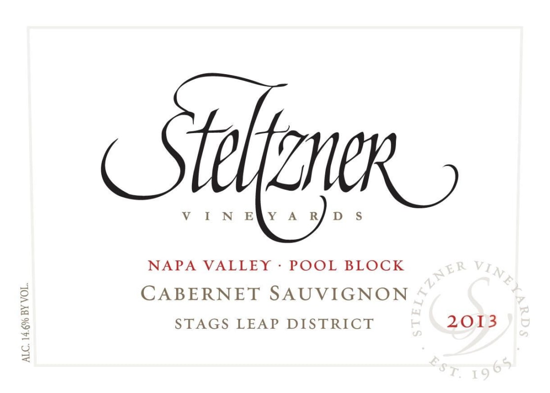 Steltzner Pool Block Cabernet Sauvignon 2013 Front Label