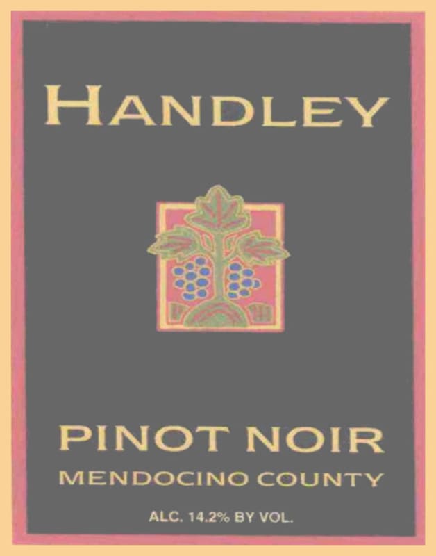 Handley Pinot Noir 2005 Front Label