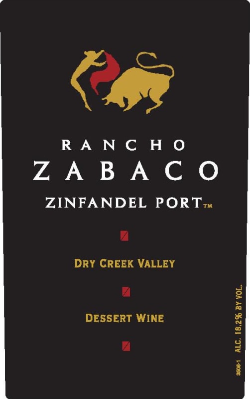 Rancho Zabaco Dry Creek Valley Zinfandel 2005 Front Label