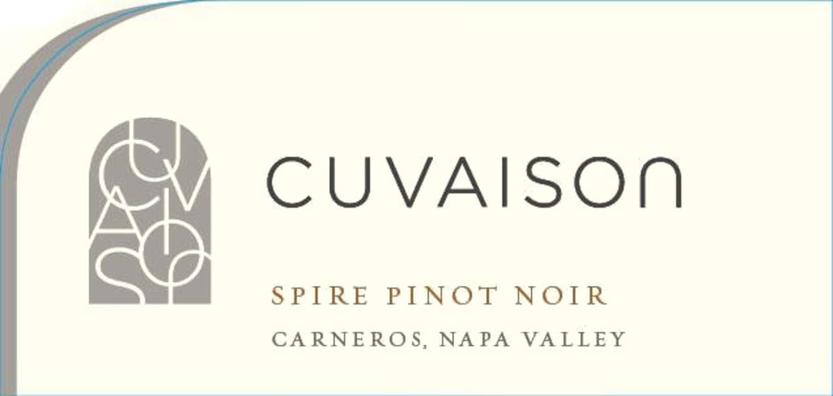 Cuvaison Spire Pinot Noir 2012 Front Label