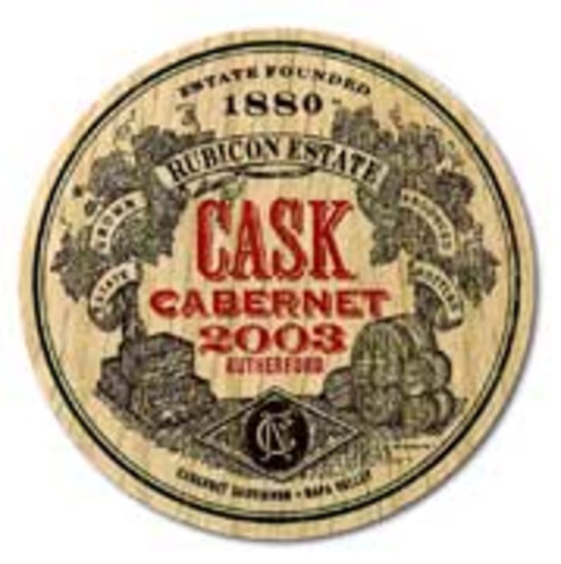 Inglenook Cabernet Sauvignon 2003 Front Label