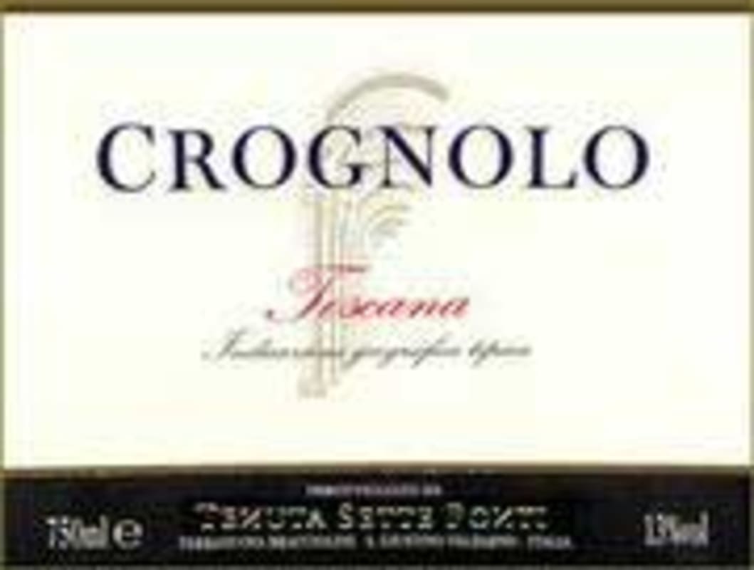 Tenuta Sette Ponti Crognolo 2003 Front Label