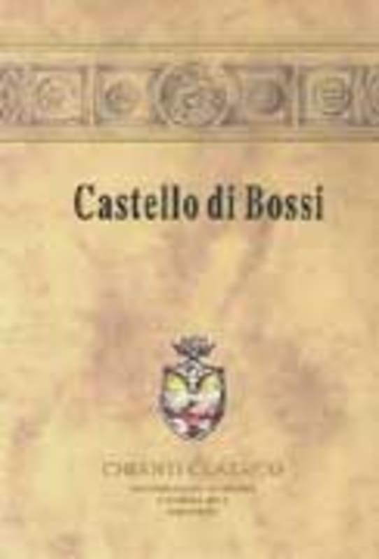 Castello di Bossi Chianti Classico 2003 Front Label