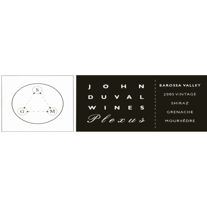 John Duval Plexus Red 2005 Front Label